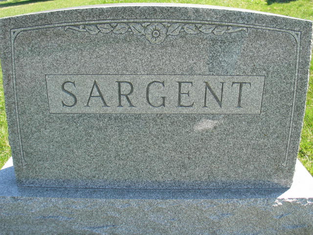 Sargent family monument